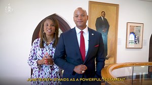 6.1K views · 109 reactions | Today we celebrate a pivotal moment in our nation’s history: Juneteenth. May this day inspire us to serve one another and safeguard the freedom that so many have fought for as we work to build the state that our ancestors hoped for and our children deserve. | Governor Wes Moore | Facebook