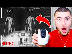 MY CAMERAS FILMED SIREN HEAD IN FRONT OF MY HOUSE AT 3:00 AM! It's a Night of Horror!