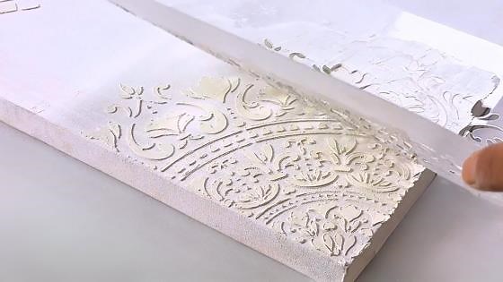 How to create amazing antique effect wall art in simple steps 🤩