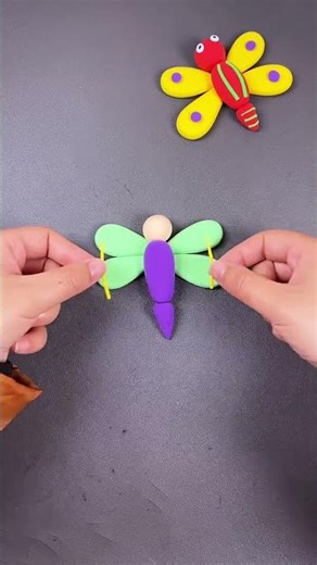 Clay Dragonfly Handmade Tutorial Creative Handmade Clay Handmade Clay Tutorial
