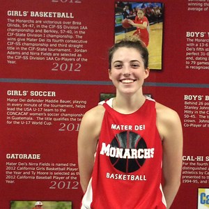 Katie Lou Samuelson's Mater Dei High School Career Home