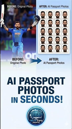 Create Passport Size Photo Using AI on Mobile 📱