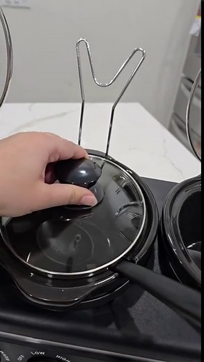 Triple Slow Cooker with 3 Spoons, 3 Pot 1.5 Quart Oval Crock Food Warmer Buffet Server, Stainless Steel - Walmart.com