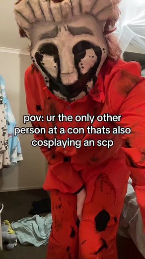 the mount of fucking times I was asked “wants scp??” at oz comic con 2023 was fucking appalling #scp #scp035 #scpcosplay #cosplay #spfoundation #securecontainprotect #fyp