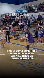 No. 3 seed North Forsyth made enough key plays late to overcome a historic night from Lambert’s Parker Whipple for a 63-59 victory in the Region 6-6A girls basketball tournament semifinals. Full coverage later on our website. | Forsyth County News - Sports
