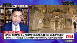 Indian Prime Minister Narendra Modi inaugurates controversial Hindu temple