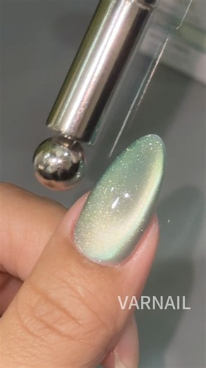 NEW! 💚✨Green Forest Cat Eye Set! Which Colors are your favorite? #greennails #nailgelart