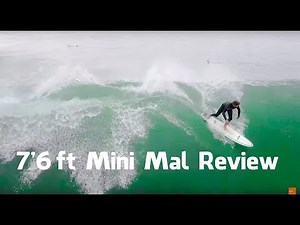 Phil reviews our 7'6ft Mini Mal Surfboard!