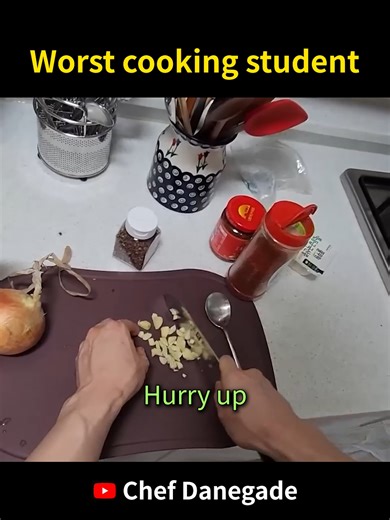 Hilarious Moments with the Worst Cooking Student