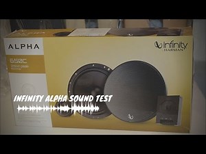 INFINITY ALPHA INSTALLATION + SOUND TEST /BASS AND VOCAL TEST .