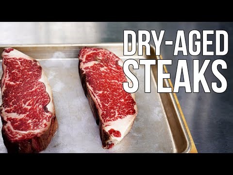 How to Cook a Dry-Aged Steak on a Pellet Grill | 30 Day Dry Aged New York Strip!