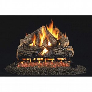 Real Fyre Charred Series 24" Charred Oak Vented Gas Logs