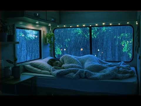 ☔ Gentle Rain on Window | Peaceful Rain Sounds for Sleep & Relaxation 🌙