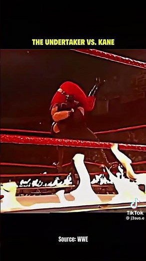 The Undertaker vs Kane - Inferno Match: WWE Unforgiven: In Your House 1998