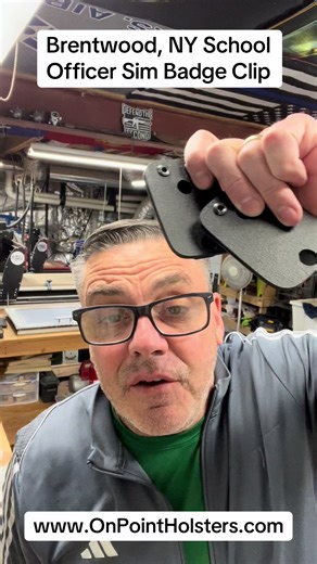 Brentwood, NY School Officer Sim Badge Clip