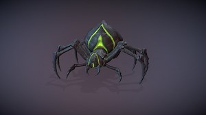 Monsters - Alien Spider - 3D model by polygonmaker
