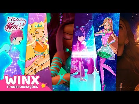 TODAS AS TRANSFORMAÇÕES DO CLUBE DAS WINX | Português Brasileiro! 4K!