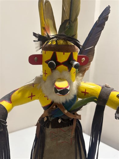 Vintage Hopi Kachina Doll Native American Hand Carved Wood Large 18" High - Etsy