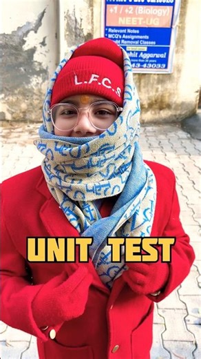 School mein Unit test aur Hanishka bimar #shorts