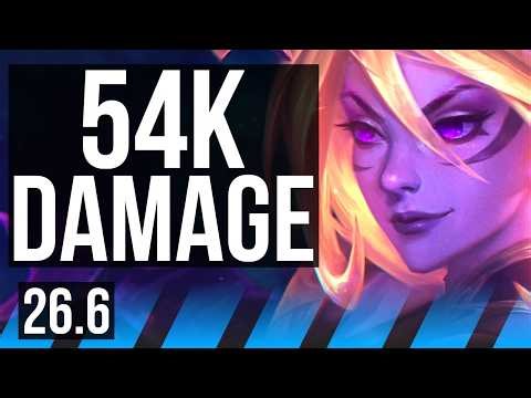 LUX vs AHRI (MID) | Good KDA: 20/1/8, 54K damage | EUW Master | 26.6