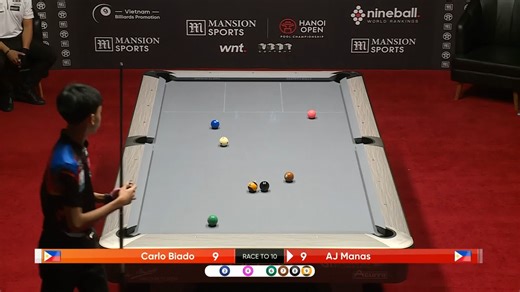 Contender for one of the matches of the week! Carlo Biado pulls off an incredible comeback hill-hill win against AJ Manas to reach the last 16 of the Mansion Sports Hanoi Open Pool Championship. Just wow 🔥 #HanoiOpenPool 🇻🇳 | Matchroom Pool