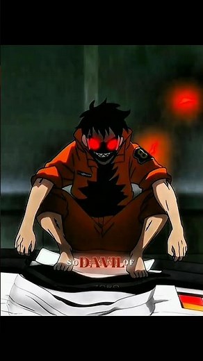 Shinra Kusakabe's Devil Form | Fire Force Anime Edit #shorts #shortvideo #anime #fireforce #shinra