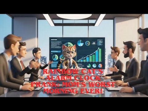 Rainbow Cat’s Alarm Clock Prank | Mom’s Worst Morning Ever