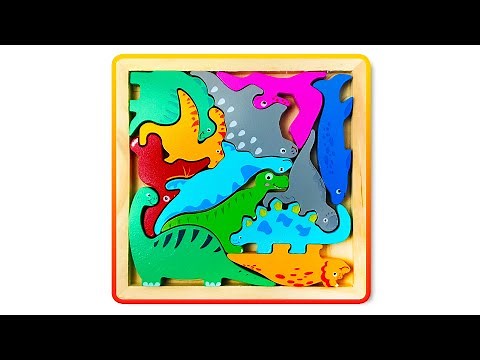 Dinosaurs Puzzle Adventure For Kids | Learn Dinosaur Names the Fun Way | Can You Guess the Dinosaur?