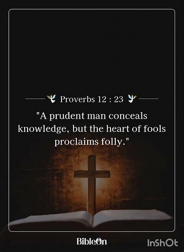 Wise Silence vs Foolish Talk | Proverbs 12:23 🔥