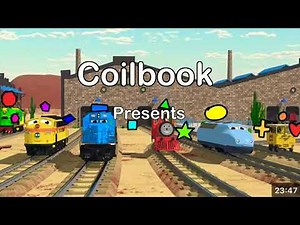 Shapes coilbook train