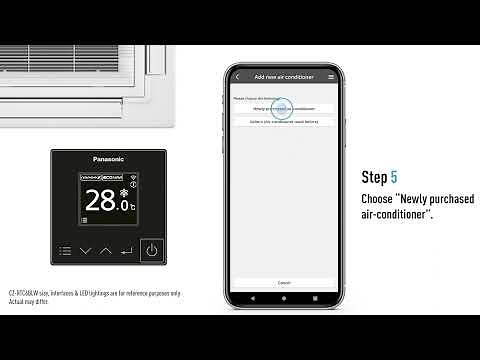How to set up Panasonic Wired Remote Controller (CZ-RTC6BLW)