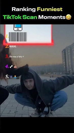 🤣Ranking Funniest TikTok Scan Moments🤣 #shorts