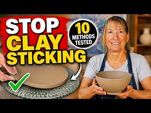 Stop Clay from Sticking to Surfaces - Testing 10 Methods