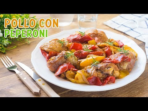Pan-fried Chicken with Peppers - Easy Chicken Recipe - 55Winston55
