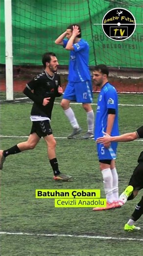 Batuhan Çoban scores the 3rd goal in the championship match - Cevizli Anadolu.