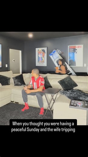 RUSH on Instagram: "It is Game Day With Rush, and she want to do the most to disturb my peace… 🤦🏽‍♂️🤦🏽‍♂️. Fellas do y’all deal with this? #TheRushings #Couple #MarriedLife #Falcons #BirdGang #GameDayWithRush"