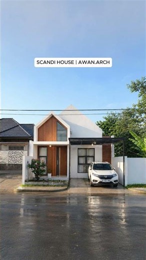 Desain rumah scandinavian 1 lantai #desainrumah #rumahscandinavian #rumahminimalis #jasadesainrumah