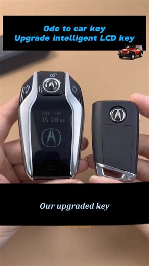 Acura upgrades its intelligent LCD key to achieve functions such as automatic unlocking when approaching vehicles! #Intelligent LCD key #Car key #Acura #Non destructive upgrade #Car modification #Canada
