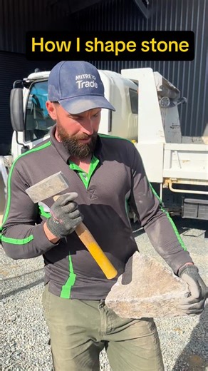 5.3K views · 2.2K reactions | I recently swapped to using this 2lb Trow & Holden carbide trimming hammer. I was using the double bladed REXID chipping hammer. The lighter trimming hammer is so much smoother and easier on the body, I would highly recommend it  #canberra #stonework #stonemason #landscaping #mason #construction #building #stonewalling #masonry #trowandholden | Ivey Masonry | Facebook