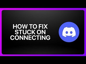 How To Fix Stuck On Connecting In Discord 2025! Tutorial