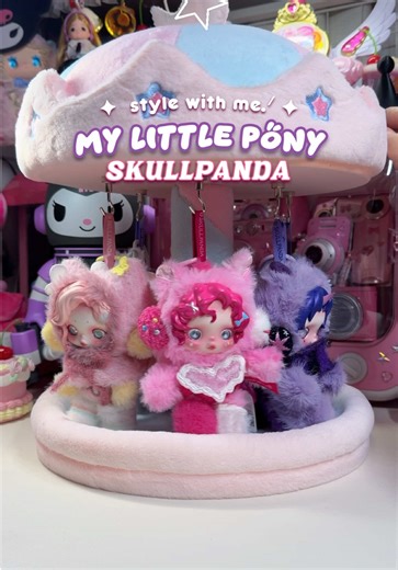 Styling SkullPanda x My Little Pony Plushies