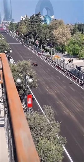 Azerbaijan F1® Grand Prix High Speed Straight #f1 #bakucitycircuit #baku #azerbaijan #formula1