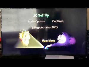 Pooh’s Heffalump Halloween Movie 2005 DVD Menu Walkthrough