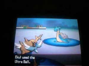 How to catch Lapras in Pokemon Black/White