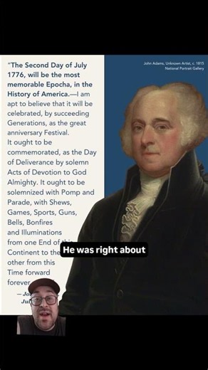 The Founding Father Who Predicted the Wrong Holiday | John Adams 🇺🇸