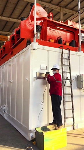 ⚙️ Final Production Procedure of Mud Solids Control System | TR Solids Control #hdd #machine