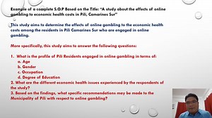 Part 1 of a 3 part Video Lesson on the parts of Chapter 1 (INTRODUCTION)(for PR1 and PR2) | BHS Practical Research