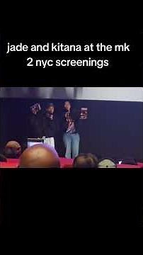 Kitana And Jade At Mortal Kombat 2 Screening!