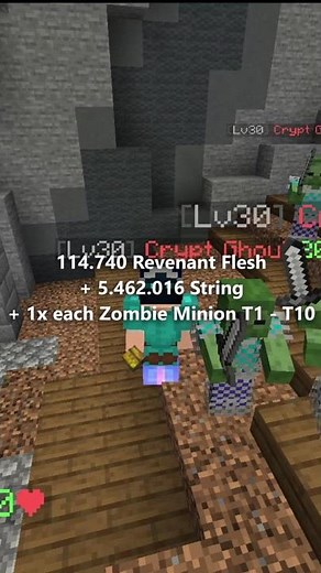 Hypixel Skyblock - Revenant Minion explained #Shorts