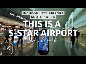 4th Best Airport in the World | Incheon International Airport, Terminal 2 | South Korea
